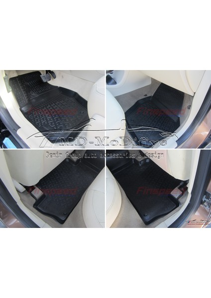 Opel Crossland 3D Siyah Havuzlu Paspas 2017 ve 2020 modelleri