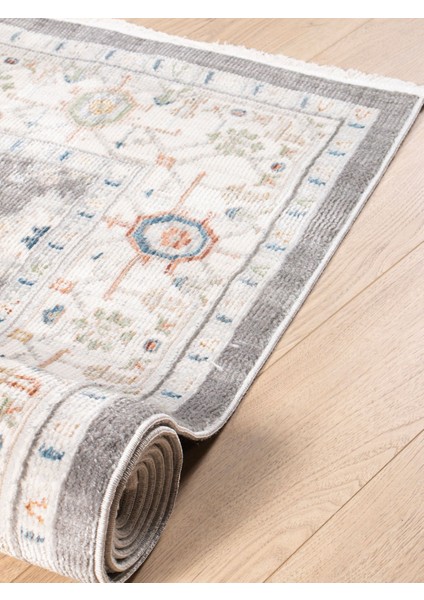 Vintage, Etnik Desenli Sanatsal Cross Dokuma Salon ve Oturma Odası Halısı fırsatları