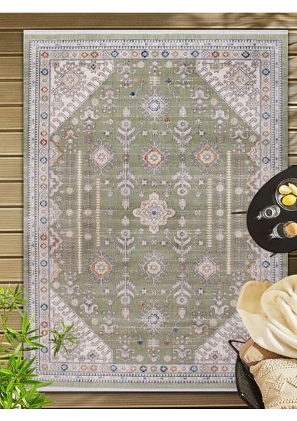 Vintage, Etnik Desenli Sanatsal Cross Dokuma Salon ve Oturma Odası Halısı indirimleri