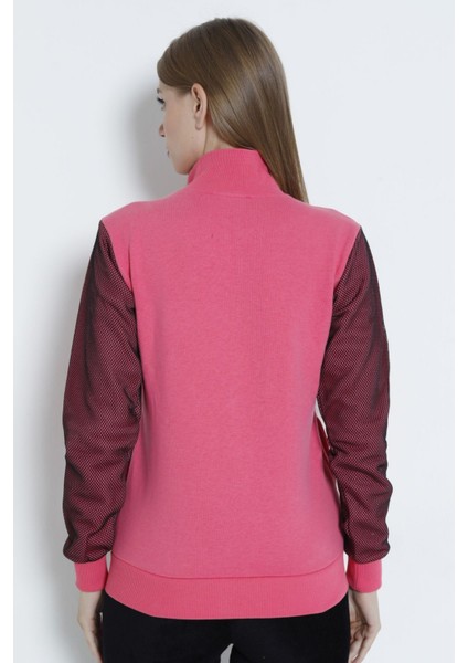 Kadın Uzun Kollu Fermuarlı Taş Detaylı Hırka fırsatları