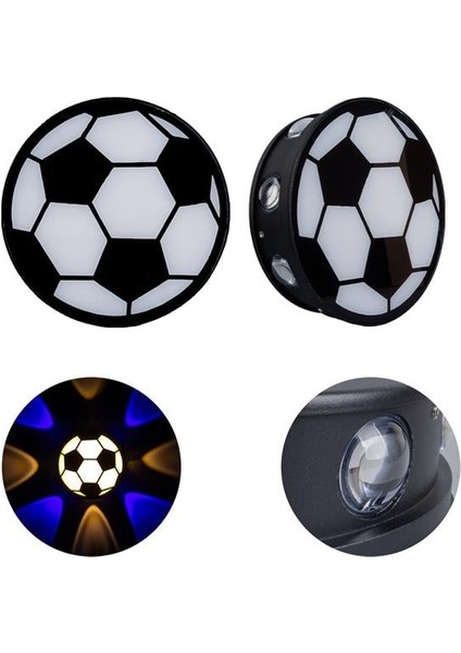 PM-24457 Gün Işığı - Mavi Futbol Topu Dekoratif LED Duvar Aplik