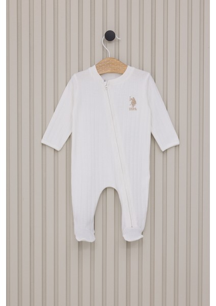 Erkek Bebek Krem Pijama Takım 50318277-VR071