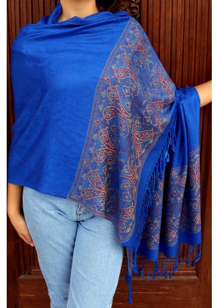 Cashmere Jakarlı Püsküllü Şal – 70X180 cm modelleri