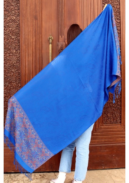 Cashmere Jakarlı Püsküllü Şal – 70X180 cm fırsatları