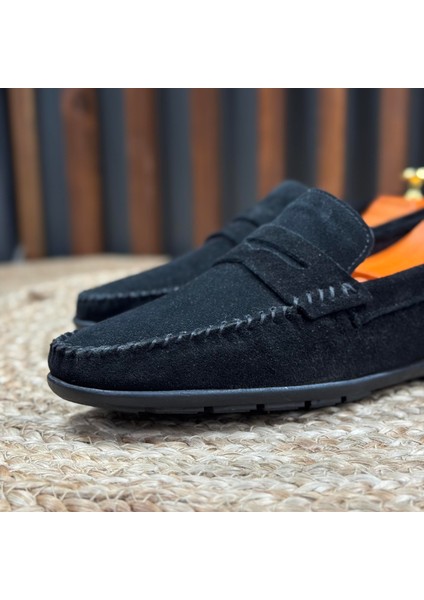 Içi Naturel Deri Dışı Süet Loafer Ayakkabı M1255 fiyatları