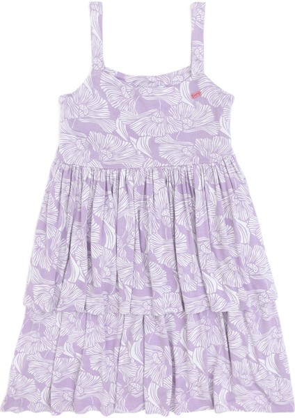 Kız Çocuk Lila Elbise (Örme) 50306276-VR034