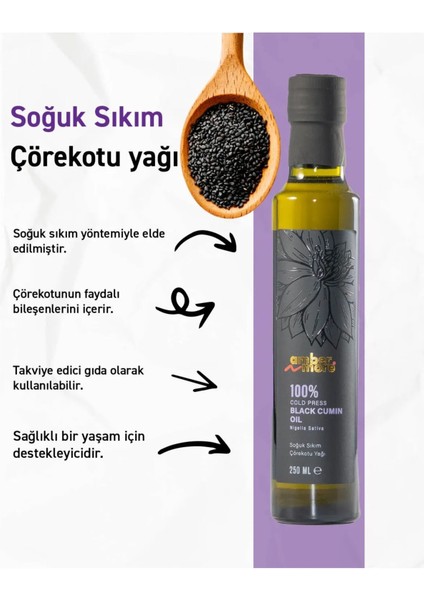Çörekotu Yağı 250 ml