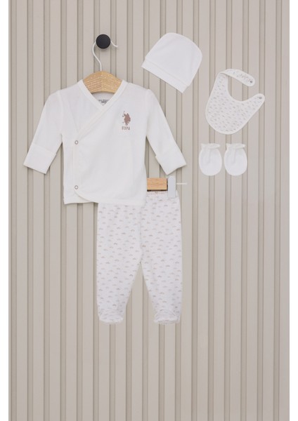 Erkek Bebek Krem Pijama Takım 50318261-VR071