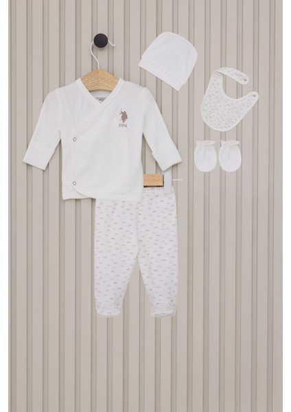 Erkek Bebek Krem Pijama Takım 50318261-VR071 fiyatları