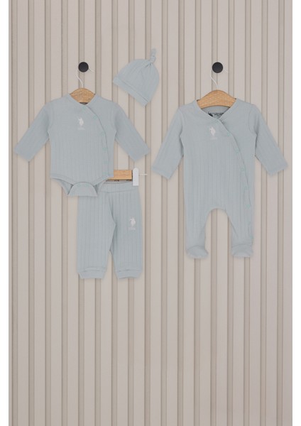 Erkek Bebek Su Yeşili Pijama Takım 50318278-VR048
