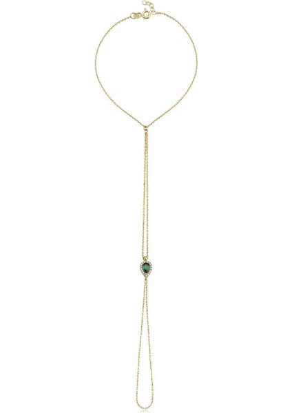 Yeşil Damla Taşlı Şahmeran fiyatları