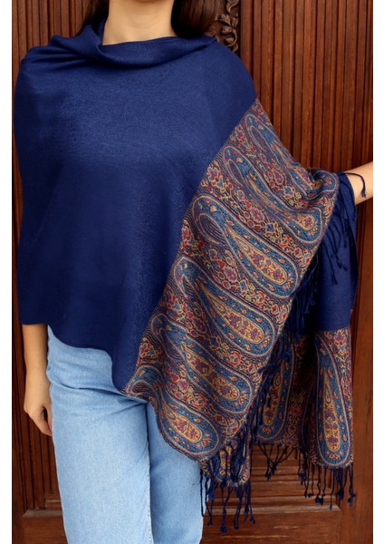 Cashmere Jakarlı Püsküllü Şal – 70X180 cm fırsatları
