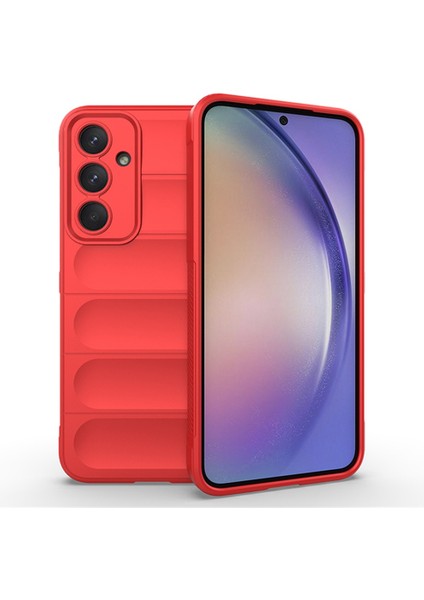 Samsung Galaxy A54 Uyumlu Kamera Korumalı Oyuklu Lüks Silikon Kapak