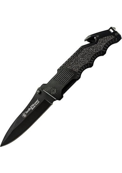 Smith Wesson® Border Guard Drop Point Black Katlanır Çakı Swbg1 fırsatları