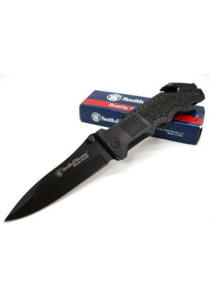 Smith Wesson® Border Guard Drop Point Black Katlanır Çakı Swbg1 indirimleri