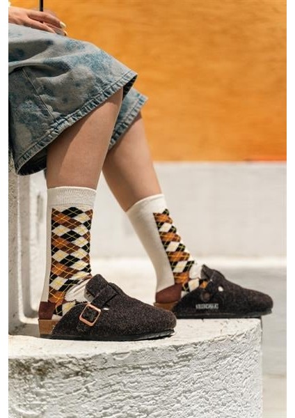 Kahverengi Ayıcık Renkli Unisex Çorap fiyatları