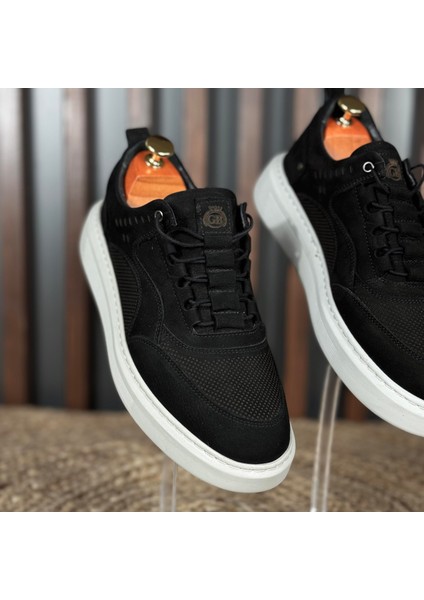 Içi Naturel Deri Dışı Süet Bağcıklı Spor Ayakkabı M1225 fiyatları