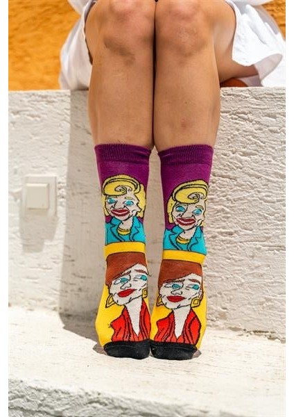 Cool Gırl Renkli Unisex Çorap modelleri