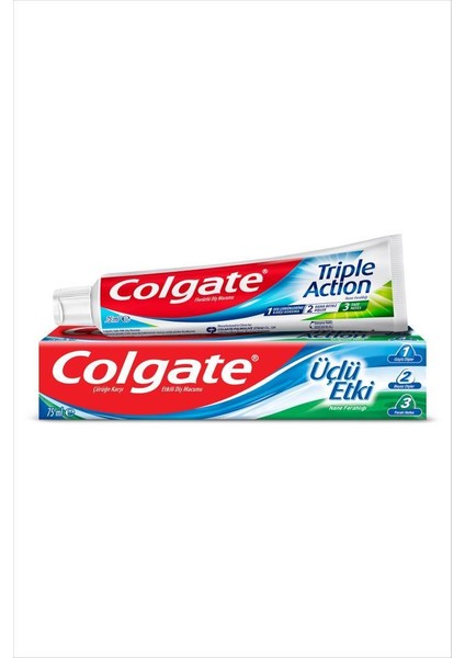 Üçlü Etki 75 ml Diş Macunu X3 modelleri