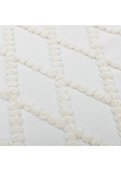 Madu Yumuşak Peluş Post Shaggy Yuvarlak Krem Halı – Çocuk Odası, Oturma Odası, Salon, Mutfak ve Antre Halısı 1150O_RO66 modelleri