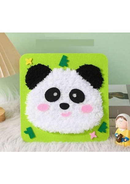 Eğitici Örgü Kiti Nakış Seti Panda