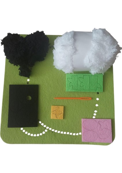 Eğitici Örgü Kiti Nakış Seti Panda fiyatları