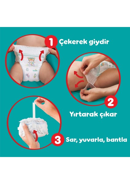 Külot Bebek Bezi 4 Beden 108 Adet