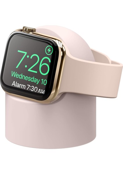 Apple Watch Serisi 10, 9, 8, Se2 7 6 Se 5 4 3 2 1 ile Uyumlu Şarj Istasyonu Standı Kablo Düzenleyici Kılıfı
