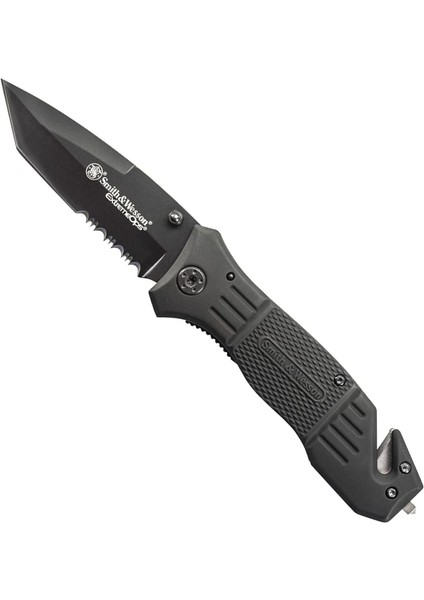 Smith Wesson® Extreme Ops Drop Point Black Kurtarma Çakısı SWFR2SCP indirimleri