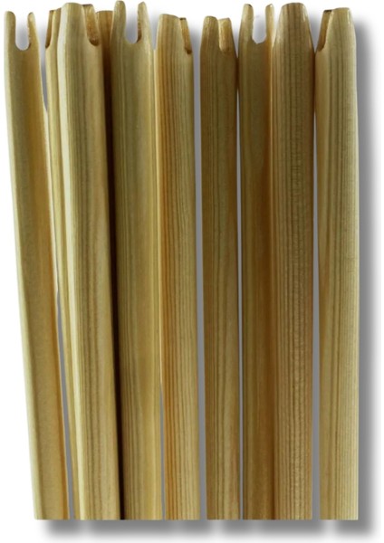 Adi Gezli Vernikli Ahşap Ok Şaftı 5 Adet Geleneksel Okçuluk Için Hazır Şaft modelleri