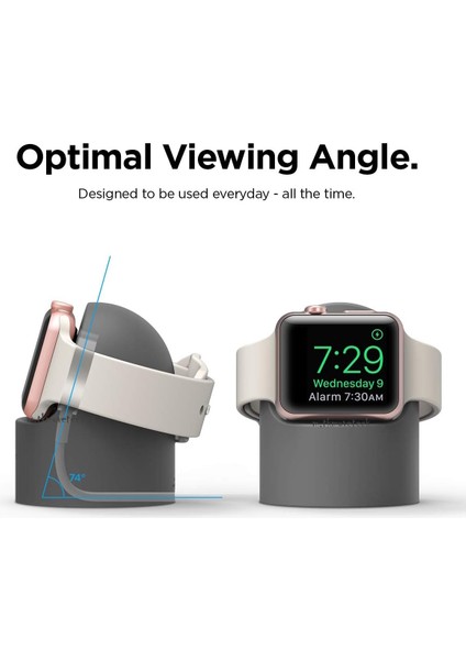 Apple Watch Serisi 10, 9, 8, Se2 7 6 Se 5 4 3 2 1 ile Uyumlu Şarj Istasyonu Standı Kablo Düzenleyici Kılıfı fırsatları