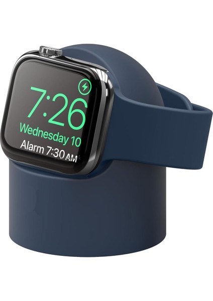 Apple Watch Serisi 10, 9, 8, Se2 7 6 Se 5 4 3 2 1 ile Uyumlu Şarj Istasyonu Standı Kablo Düzenleyici Kılıfı