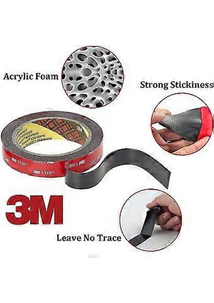 3616 Akrilik Çift Taraflı Montaj Bandı 22MM x 4,6m fiyatları