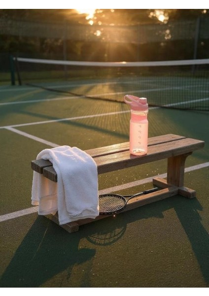 Silikon Tutacaklı Pastel Pembe Matara 700 ml - MT0027 fiyatları