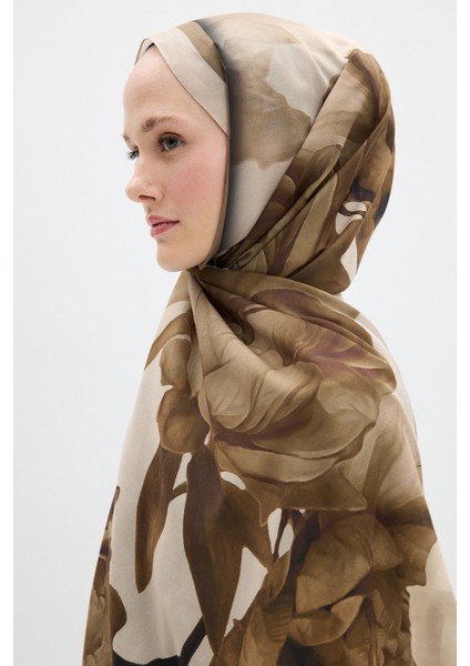 Lotus Desen Soft Şal - Bej fiyatları