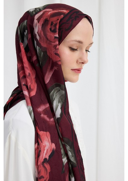 Rossa Kraş Şal - Bordo modelleri