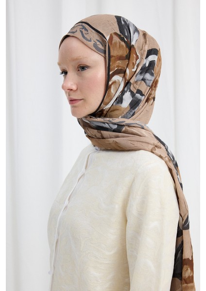 Rossa Kraş Şal - Bej