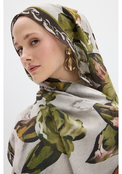 Rossa Kraş Şal - Zeytin Yeşili modelleri