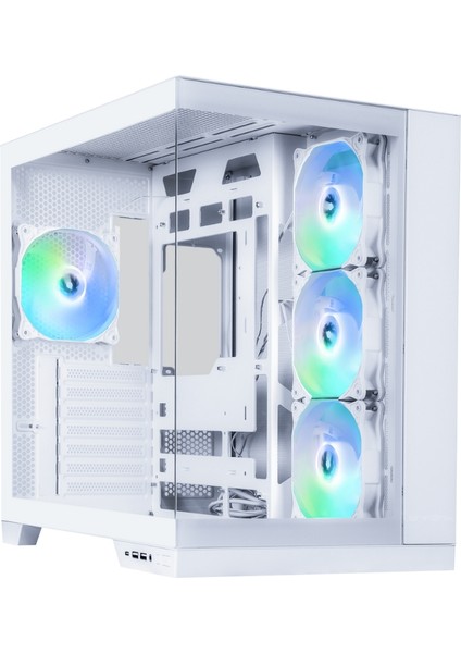 MH100 750W 80+ Bronze Psu 4X120MM Frgb Fan Atx Temperli Cam Beyaz Gaming (Oyuncu) Kasa modelleri