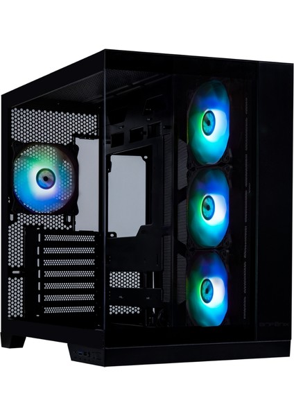 MH100 750W 80+ Bronze Psu 4X120MM Frgb Fan Atx Temperli Cam Siyah Gaming (Oyuncu) Kasa fiyatları