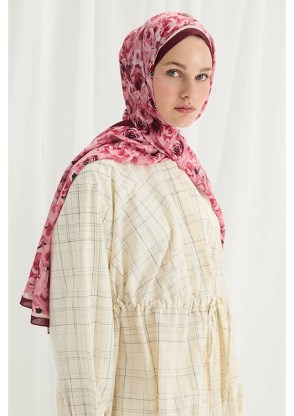 Rosemary Kraş Şal - Bordo fiyatları