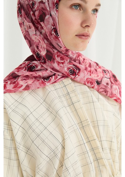 Rosemary Kraş Şal - Bordo modelleri