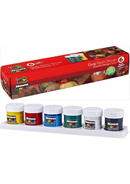 Guaj Boya Seti 6lı