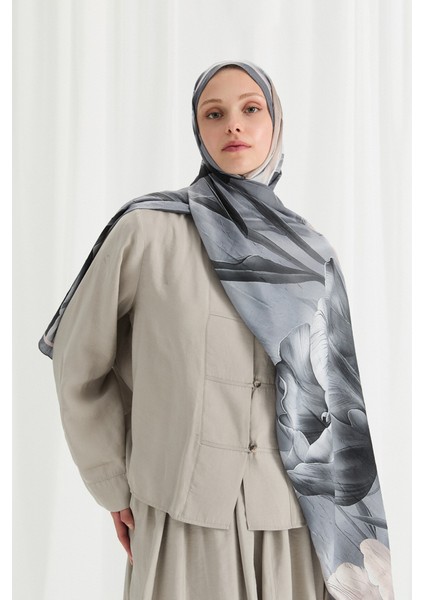 Tulipano Kraş Şal -Gri