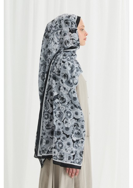 Rosemary Kraş Şal - Siyah modelleri