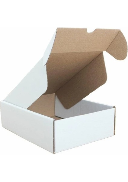 17X13X5 cm Kilitli Küçük Ürün Kutuları 1000 Adet - Beyaz modelleri