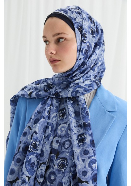 Rosemary Kraş Şal - Lacivert fiyatları