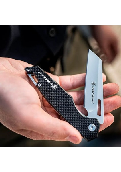 Smith Wesson® Sideburn Katlanır Çakı 3in Satin Wharncliffe Blade 1117235 fiyatları