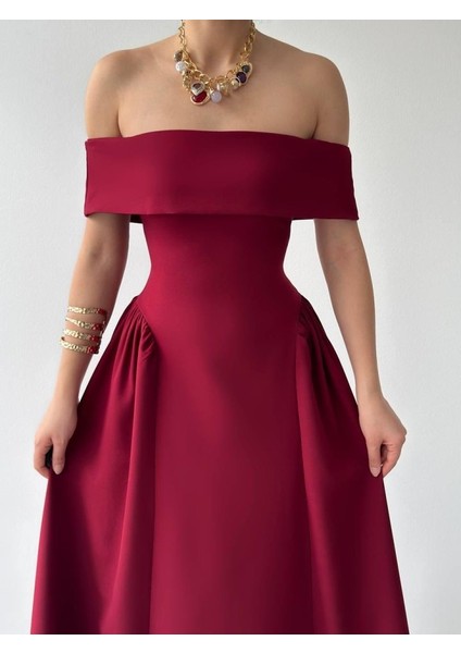 Ipeksi Stars Straplez Elbise