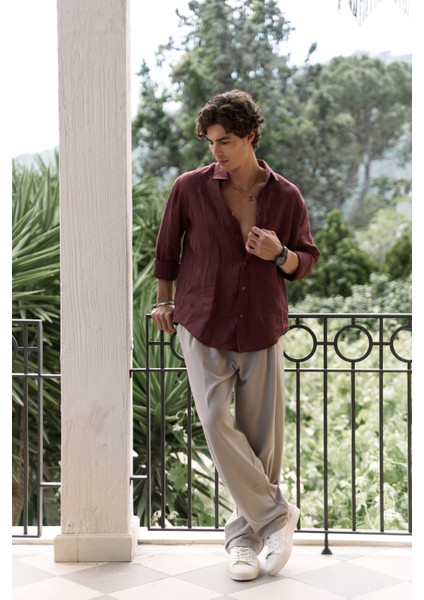 Geaohrid Vizon Erkek Pantolon